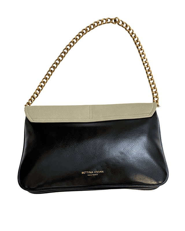 BETINA VIVIAN SHOULDER BAG  BLACK