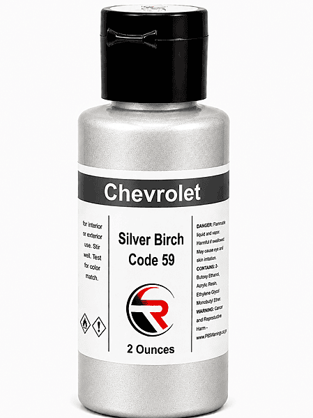 Chevrolet Silver Birch Metallic Code 59 (CS1-59-02)