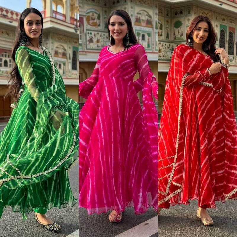 P150: Beautiful 3PC Georegtte Long Dresses
