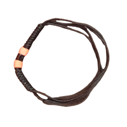 Red and Black Beads with Black thread for wrist wearing