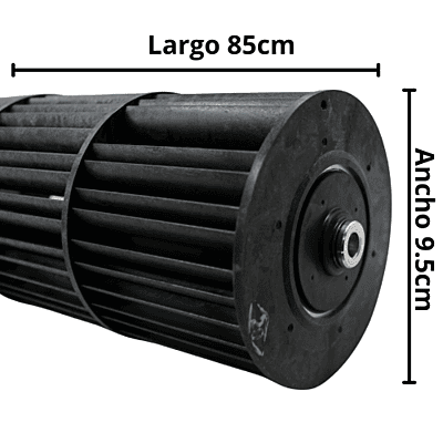 Turbina Para Minisplit Lg Mod Lsr242Cbg Largo 85 cm Ancho 9.5 cm Opresor Interno - 5901A20008C