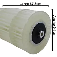 Turbina Evaporador Para Minisplit Lg De 1Ton, Largo 67.8Cm, Ancho 9.4Cm, Opresor Interno - 5901A20017H
