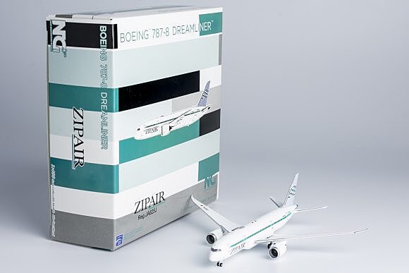 NG MODELS – 59021 ZIPAIR Tokyo 787-8 Dreamliner JA825J 1:400 (2023/11)