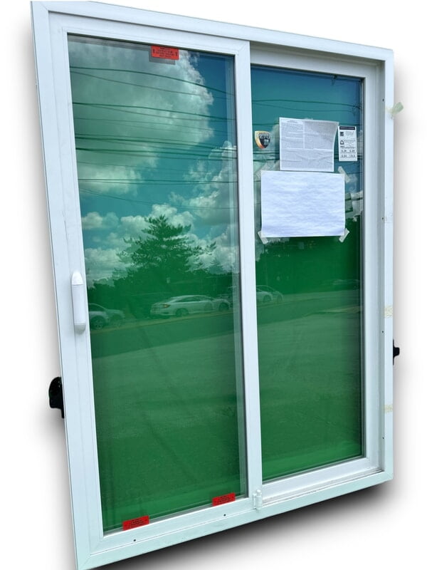 VINYL PATIO SLIDING DOOR - Left Panel Active (59 1/4 x 79 3/8), QTY: 4