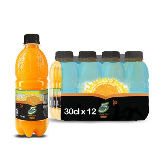 5 ALIVE PULPY ORANGE 30CL X 12