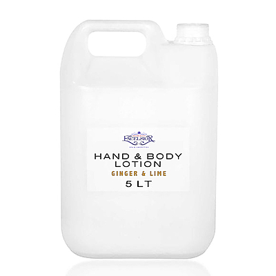 Excelsior 5L Hand & Body Lotion  Ginger & Lime Excelsior 5L Hand & Body Lotion  Ginger & Lime