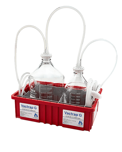 Vactrap™ G Vacuum Trap System, 5+2 L PUREGRIP Glass Bottles Assy 1/EA 