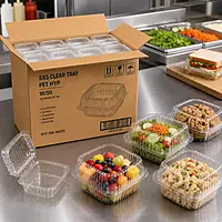 5X5 Clear Tray  PET HYP 10/50