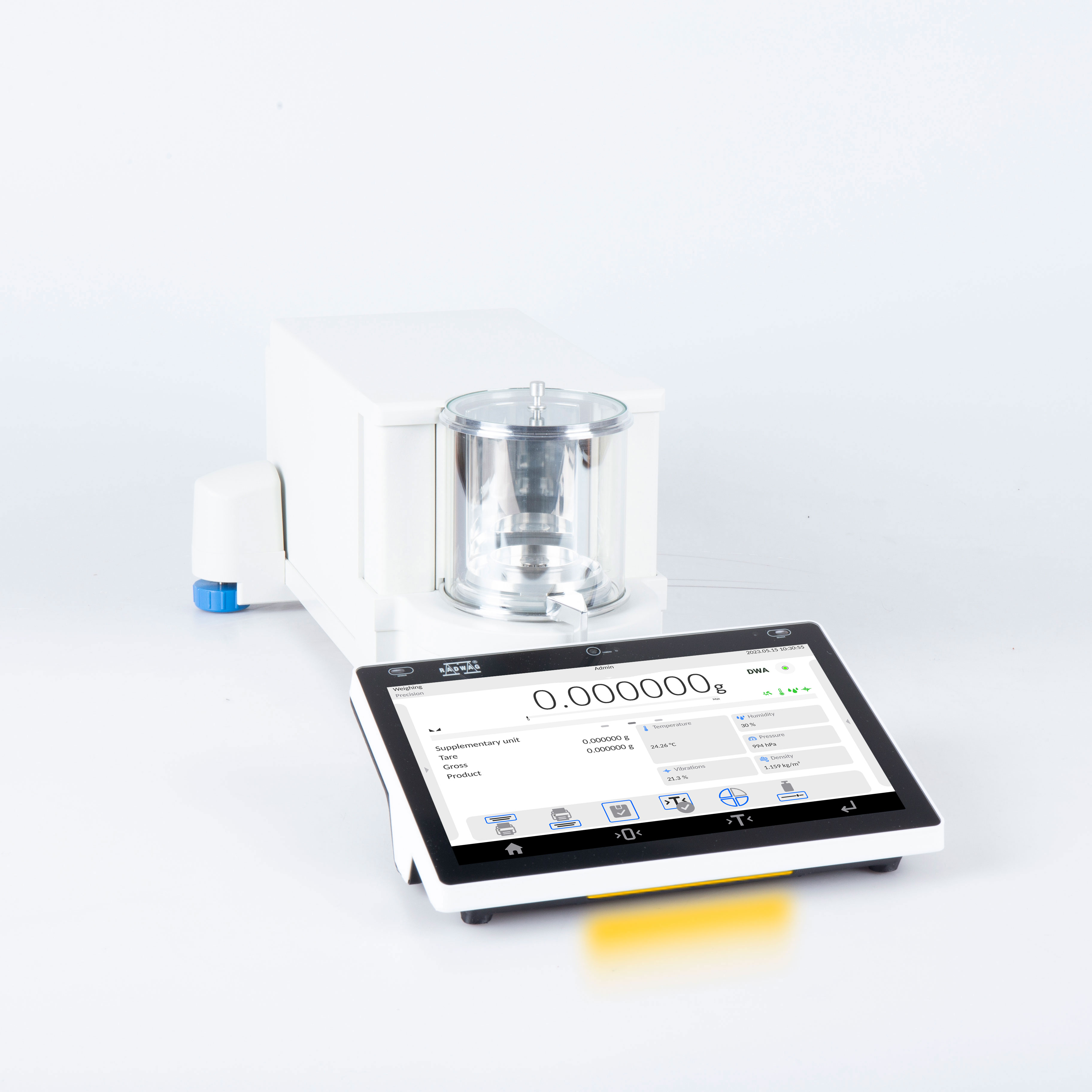 Microbalance Max: 2.1 g /d: 1 µg
