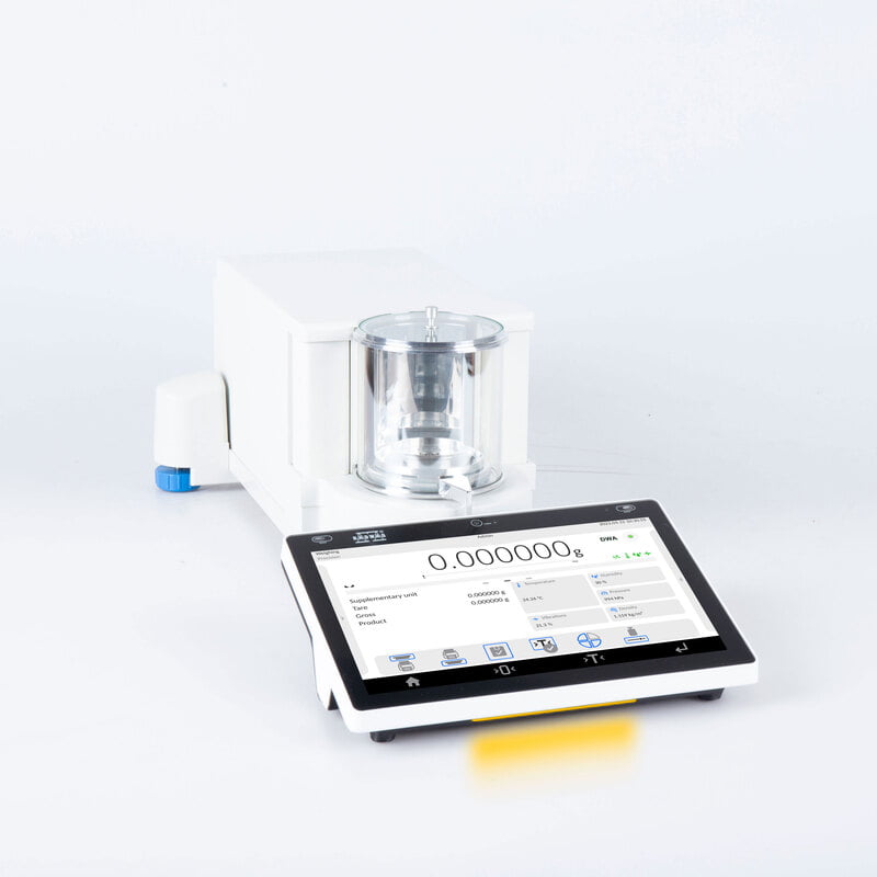 Microbalance Max: 2.1 g /d: 1 µg Microbalance Max: 2.1 g /d: 1 µg