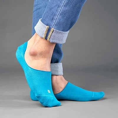 SockSoho - AZURE BLUE NO-SHOW