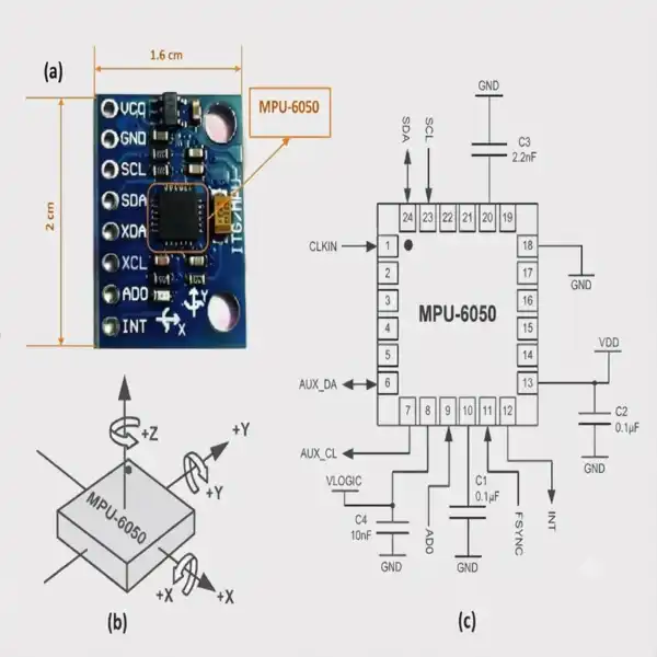 MPU-6050 6-Axis Gyro Accelerometer Module
