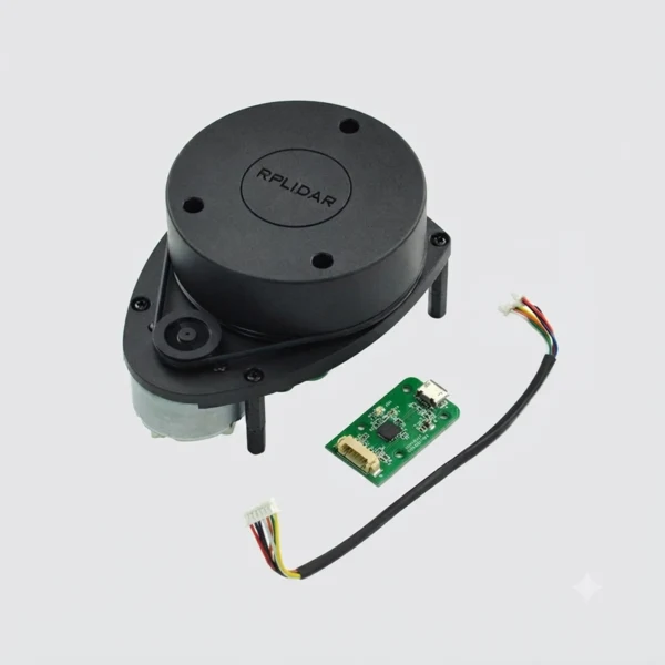 RPLIDAR A1M8-R6 360° LiDAR Laser Scanner - 12m Range with UART/USB Interface