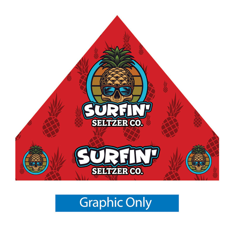 5ft Econo or Deluxe Canopy Replacement Graphic