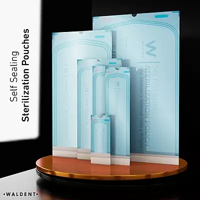 Waldent Self-Seal Sterilization Pouch