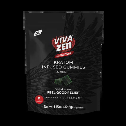 VIVA ZEN KRATOM INFUSED GUMMIES | 60PK | 12CT