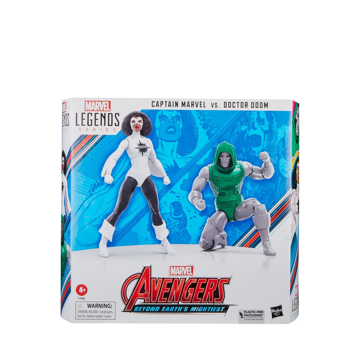 Captain Marvel V Dr. Doom  2pack