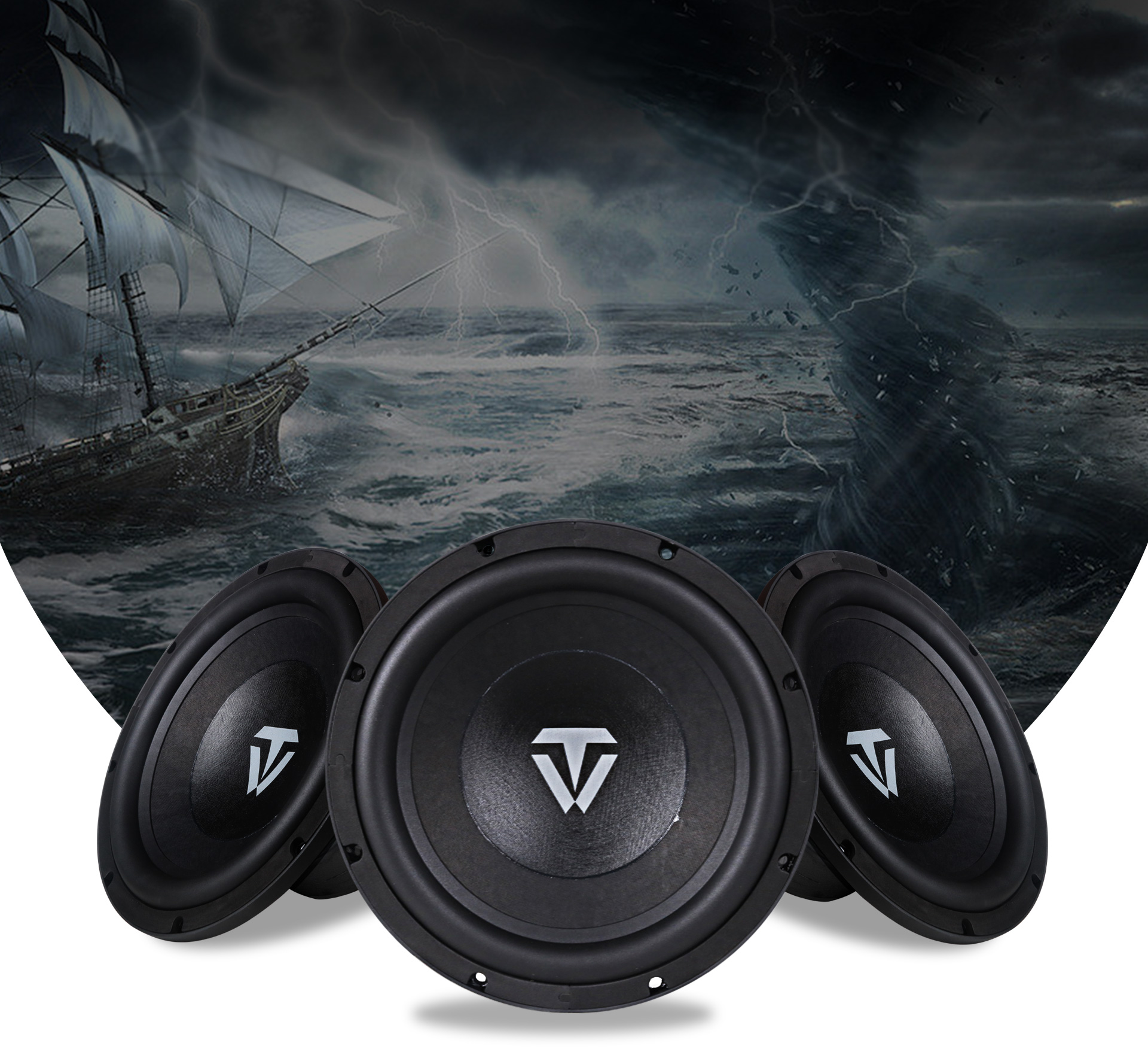 Tonewinner 400W deeper powered subwoofer 12 inch manufacturer