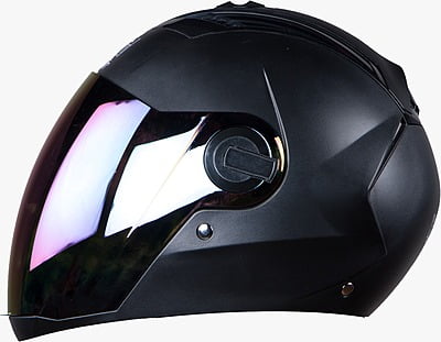 SBA-2 DASHING BLACK 600MM GOLDEN VISOR
