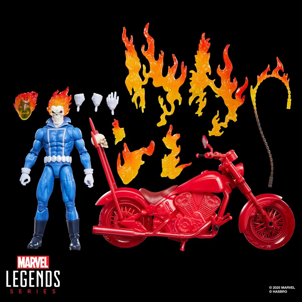 Ghost Rider Johnny Blaze with Motorcycle