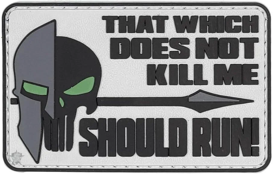 5ive Star Gear "Should Run Quote Morale Patch, One Size, Multi-Colored