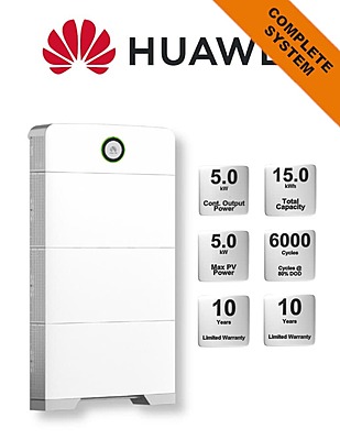 5.0 kW Huawei iSitePower All-in-One Solution, c/w 15kWh Lithium Battery