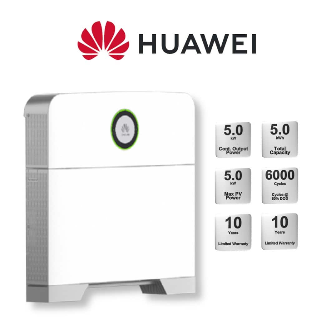 5.0 kW Huawei iSitePower All-in-One Solution, ISP-M-5K-5KWH, c/w 5kWh Lithium Battery