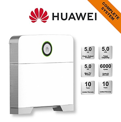 5.0 kW Huawei iSitePower All-in-One Solution, c/w 5kWh Lithium Battery 5.0 kW Huawei iSitePower All-in-One Solution, c/w 5kWh Lithium Battery