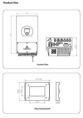 5.0 kW SUNSYNK Hybrid - FREEDOM WON Combo, c/w 2 x 5.0 kWh Lithium Batteries