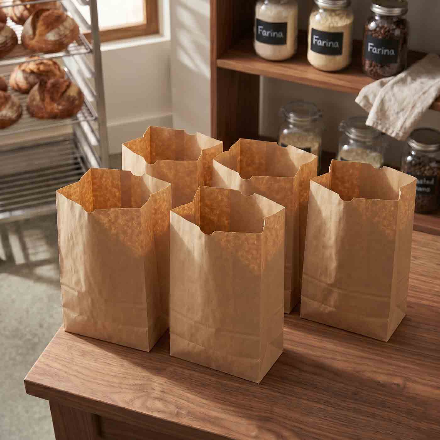 6# Brown Paper Bags 4/500