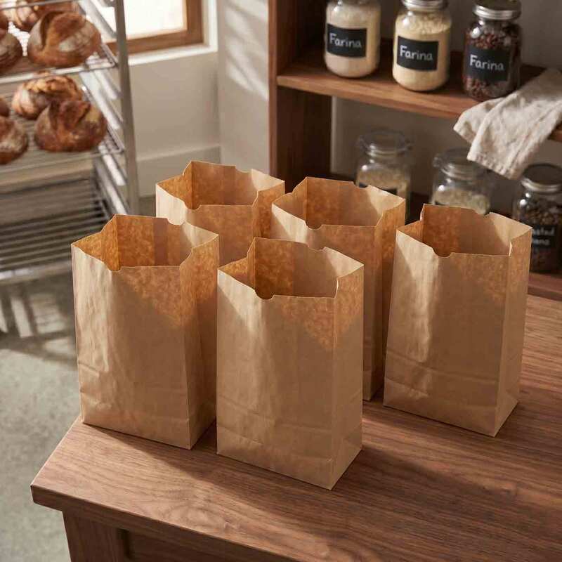 6# Brown Paper Bags 4/500