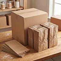 6# Brown Paper Bags 4/500