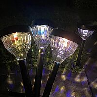 Solar Stake Light - Multi-Coloured