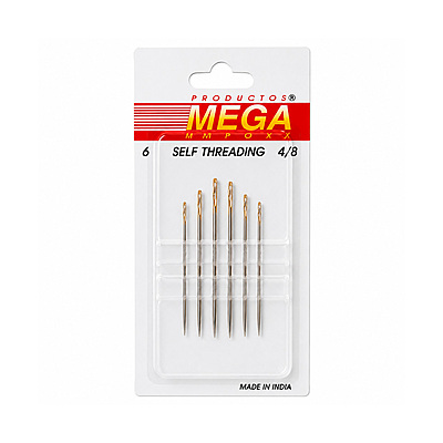 Agujetero Pony Para Ciegos No 4/8  Ojo Dorado Caja X 10 Tarjetas