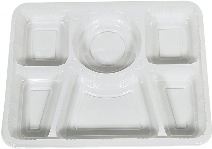 6 compartment thali [400]