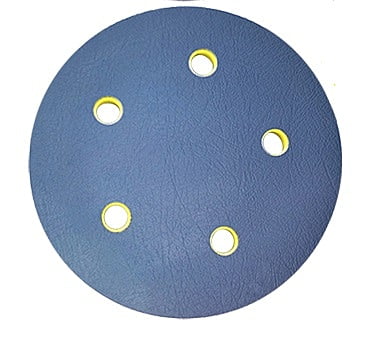 6" Sanding Pad (5/16", 6-hole, Vinyl)