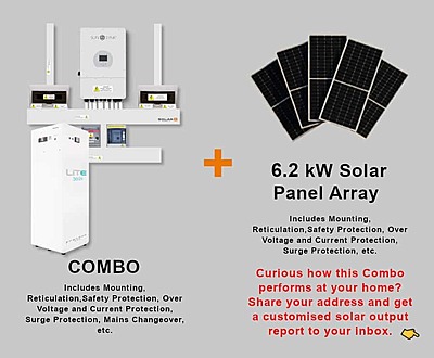 12.0 kW SUNSYNK Hybrid - FREEDOM WON Combo, c/w 30 kWh Lithium Battery