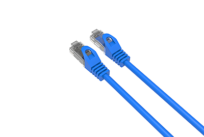 3FT Cat6 Slim Patch Cable Blue
