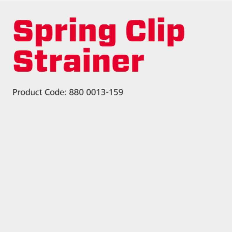Speedrite Spring Clip Strainer - 10 Pcs