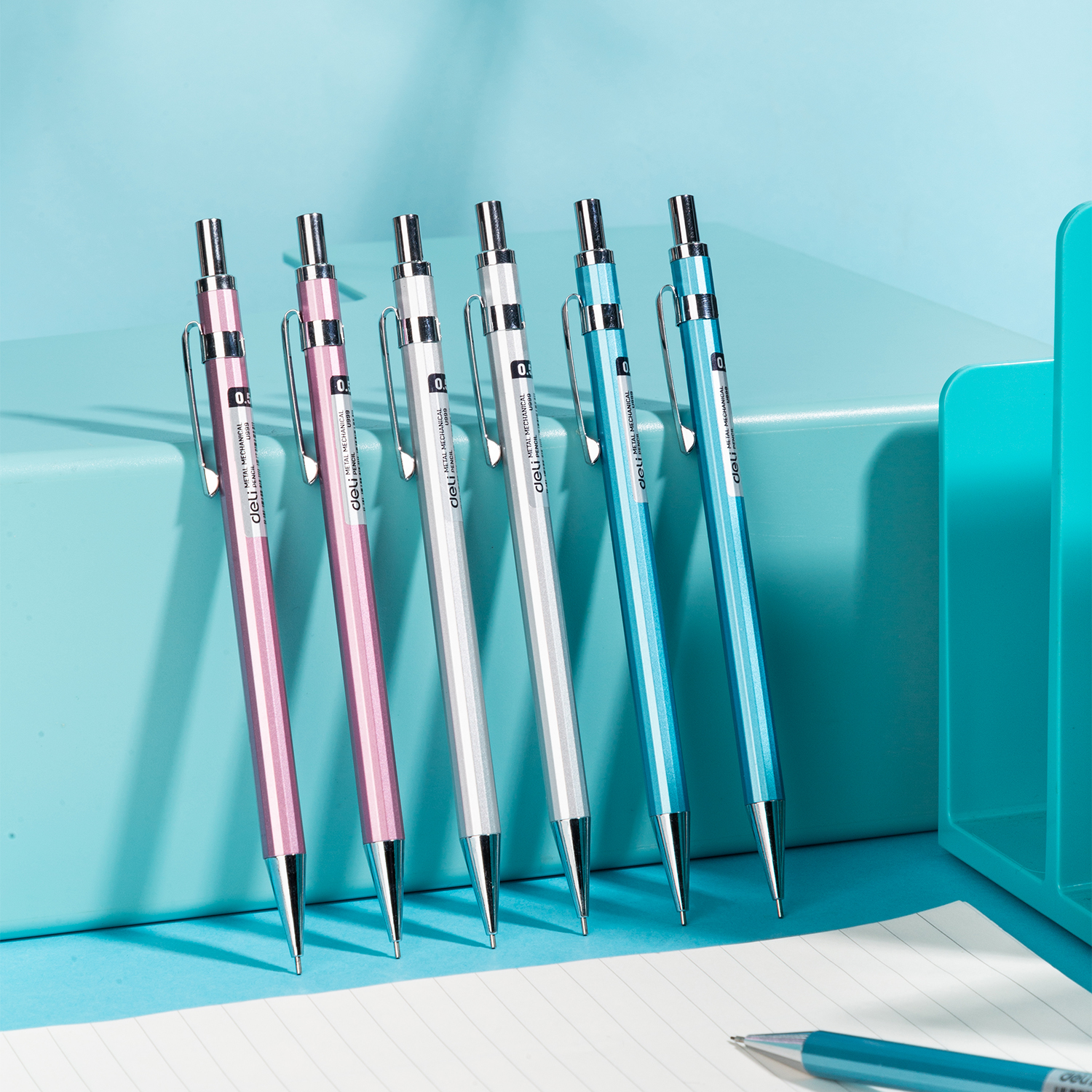 DELI U999 METAL MECHANICAL PENCIL 0.5MM HB