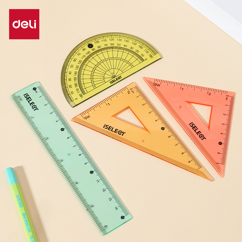DELI UH669 DRAFTING SET OF 4PCS