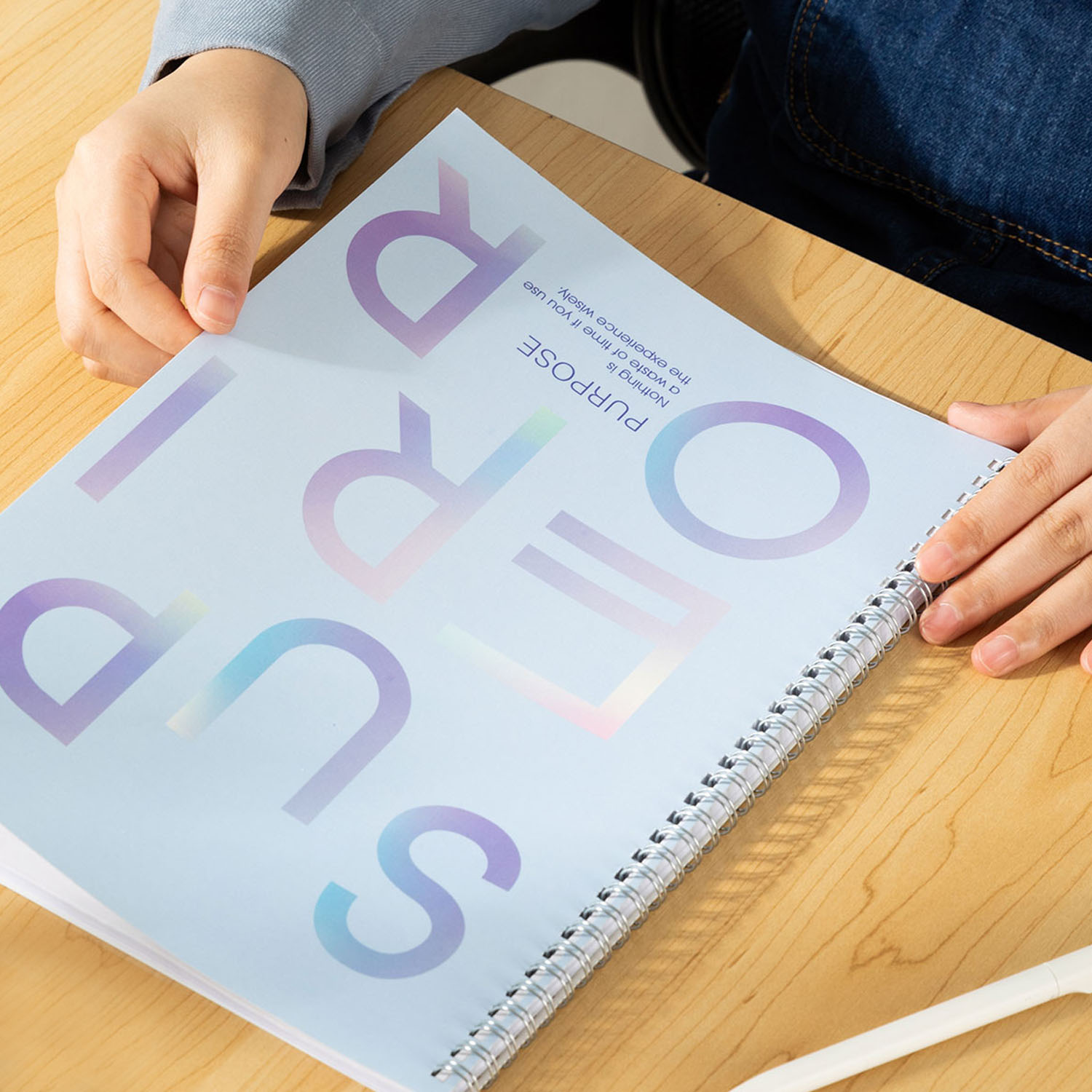 DELI LA460 SPIRAL NOTEBOOK A4 60 SHEETS 70G