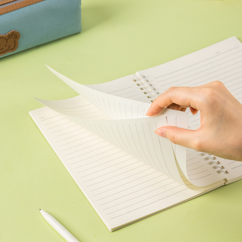 DELI N063 SPIRAL NOTEBOOK A5 60 SHEETS 70G