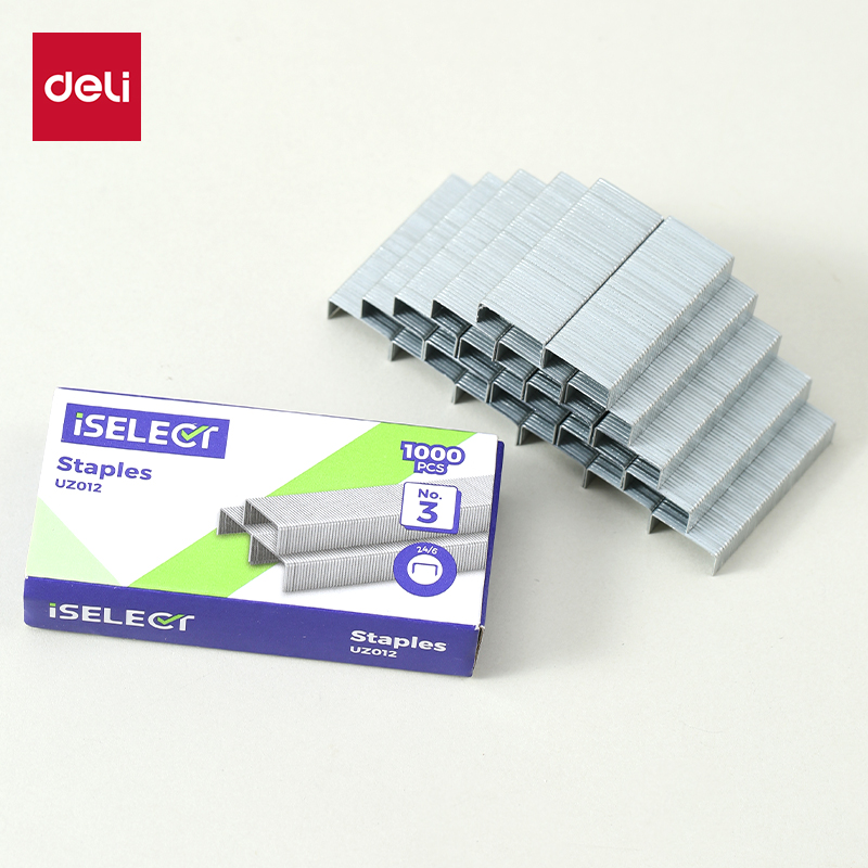 DELI UZ012 STAPLES 24/6 1000's