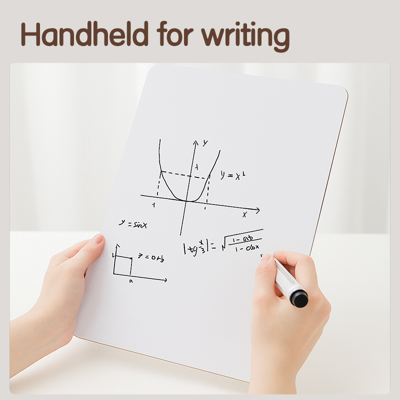 DELI UZ800 DOUBLE-SIDED WHITEBOARD & CHALKBOARD A4 SIZE