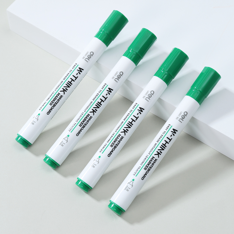 DELI U00150 THINK WHITEBOARD BULLET MARKER GREEN