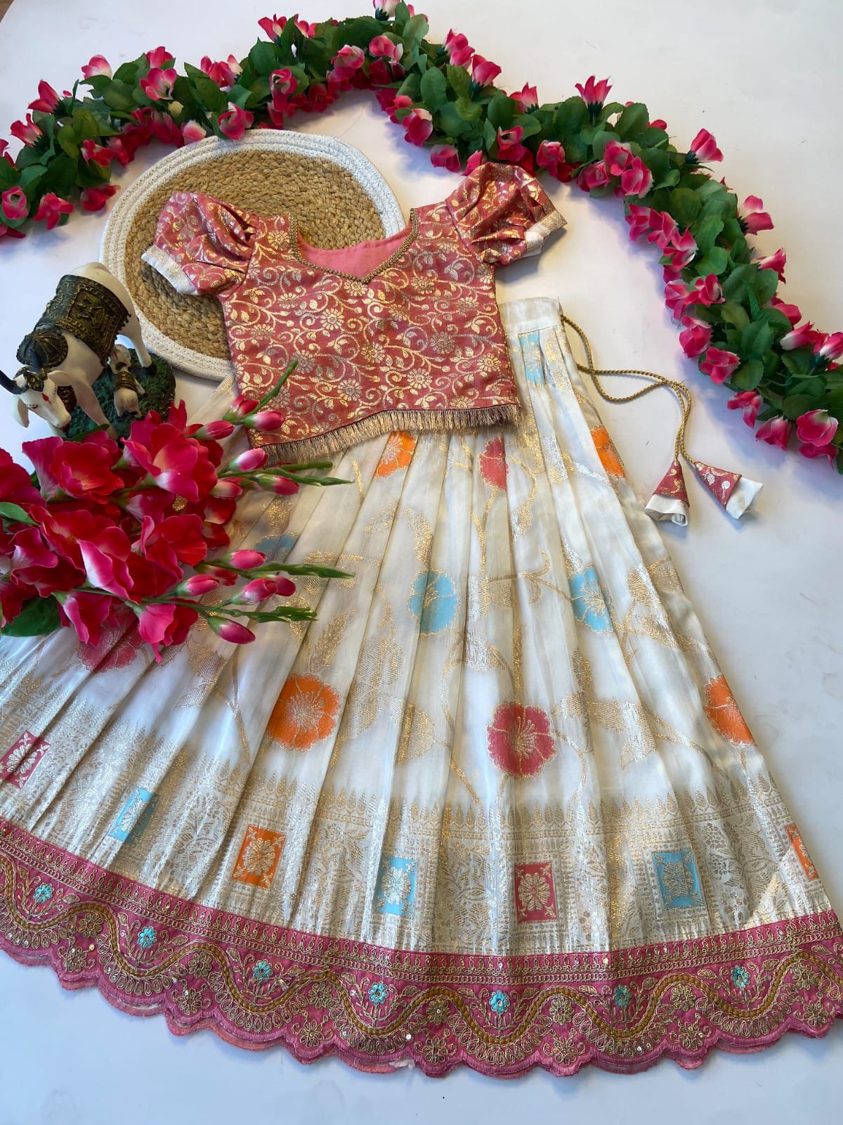 P504: Beautiful Kids Lehanga Sets P504: Beautiful Kids Lehanga Sets