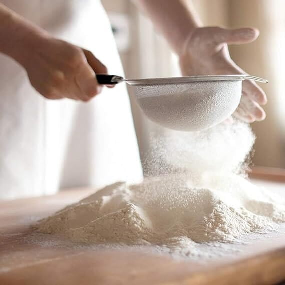 HIGH QUALITY 3IN1 STAINLESS STEEL SIEVE STRAINER WITH INSULATED HANDLE