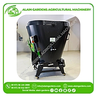 FEED MIXER 1M3 - DOUBLE AUGER FIXED TYPE - MADE IN TURKEY