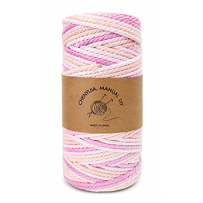 Macrame Rope 3mm x 90mts Matizado COL 6